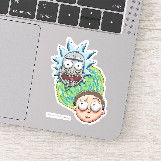 Pixelverse RickとMorty Portalグラフィック シール (詳細)