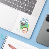 Pixelverse RickとMorty Portalグラフィック シール (ノートパソコンとiPhone)