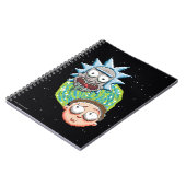 Pixelverse RickとMorty Portalグラフィック ノートブック (左側)