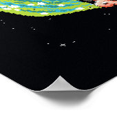 Pixelverse Rick and Morty Portal Graphic ポスター (角)