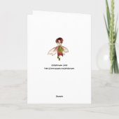 Pixidreams妖精 – グリーティングカード (裏面)