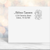 Pixie Cat – 妖精の翼の子猫アドレス セルフインキングスタンプ