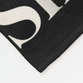 Pixie cut lipstick and sneakers short hair style  フリースブランケット (角)