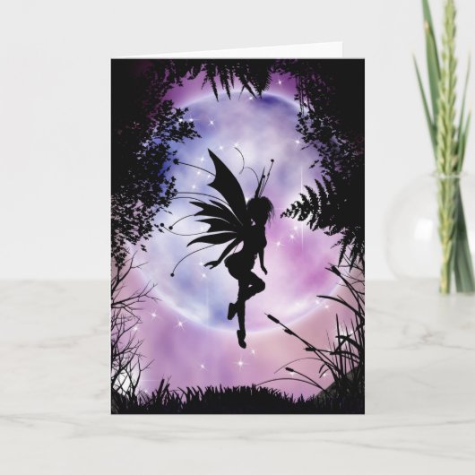 Pixie Dreamsグリーティングカード カード (正面)