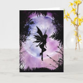 Pixie Dreamsグリーティングカード カード (黄色い花)