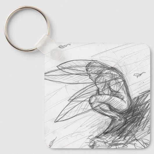 Pixie Dust in the Wind キーホルダー (正面)