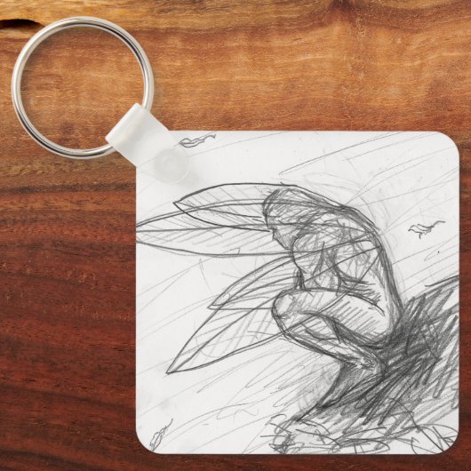 Pixie Dust in the Wind キーホルダー (正面)