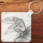 Pixie Dust in the Wind キーホルダー (裏面)