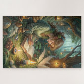 Pixie Girl Writing ジグソーパズル (横)