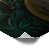 Pixie Girl Writing ポスター (角)