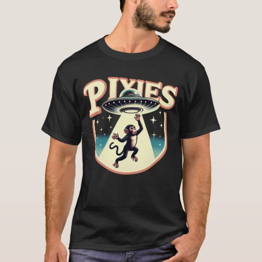 Pixies – このサルの宇宙へ tシャツ (正面)