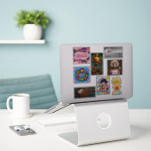 Pixlyne Sticker Pack #1 シール (デスク上のノートパソコン)