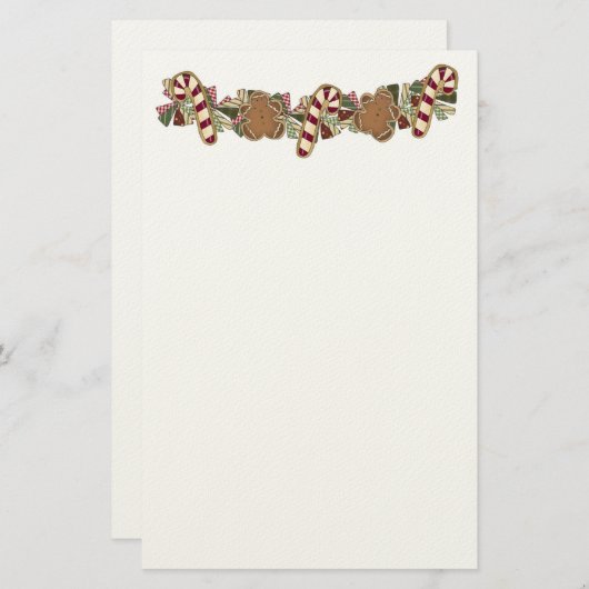 PIZAZZとのクリスマスレター！by SRF 便箋 (正面/裏面)