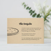 Pizzaの情報結婚詳細エンクロージャカード エンクロージャーカード (スタンド正面)