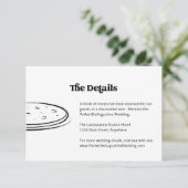 Pizzaの情報結婚詳細エンクロージャカード エンクロージャーカード (スタンド正面)