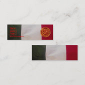 Pizzaプロファイルカード スキニー名刺 (正面/裏面)