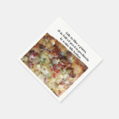 PIzza写真カジュアルナプキン スタンダードカクテルナプキン (角)