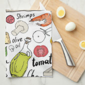 Pizza  キッチンタオル (四つ折り)