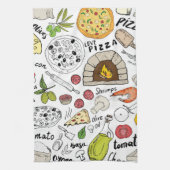 Pizza キッチンタオル (縦)