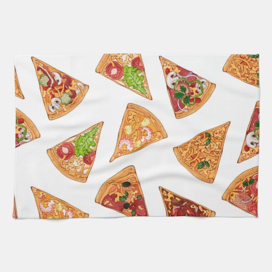 Pizza  キッチンタオル (横)