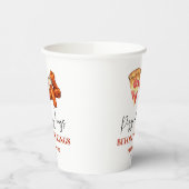 Pizza and Wings Before The Wings Rehearsal Dinner 紙コップ (左)