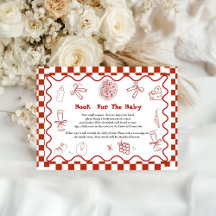 pizza Baby shower game book for baby request 