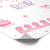 Pizza Bar Mani-Pedi Party Manicure Pedicure Girl ポスター (角)