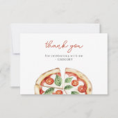 Pizza Birthday サンキューカード (正面)