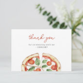 Pizza Birthday サンキューカード (スタンド正面)