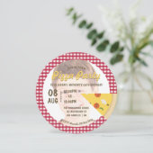 Pizza Birthday Party追加フォト招待状 招待状 (スタンド正面)