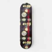 Pizza Brau スケートボードデッキ 8 1/8" (正面)
