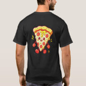 pizza character tシャツ (裏面)
