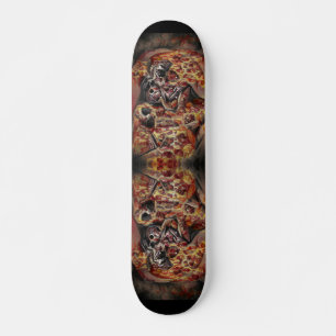 Pizza deathtrap graphic abstract art スケートボード