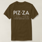 Pizza Definition3133 Tシャツ (デザイン正面)