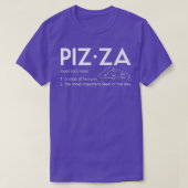 Pizza Definition Premium 15513132 Tシャツ (デザイン正面)