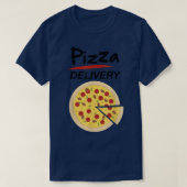 Pizza Delivery Group Costume Food Driver Halloween Tシャツ (デザイン正面)