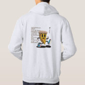 Pizza Design: Circular View  パーカ (裏面)