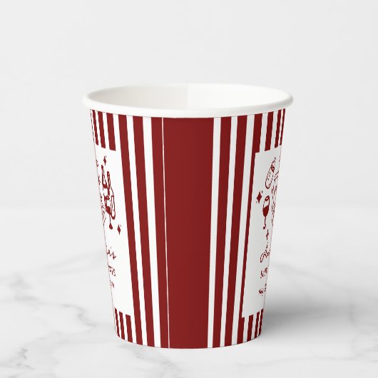 Pizza doodle special Delivery Baby Shower 紙コップ (左)