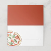 Pizza Fill in Buffet Place Card プレイスカード (外部開封)