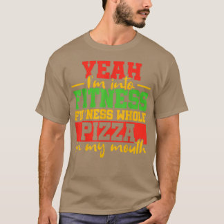 Pizza Fitness 16063196 Tシャツ
