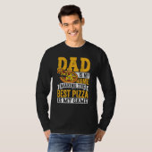 Pizza  for Dad Humor for Father's Day  3 Tシャツ (正面フル)