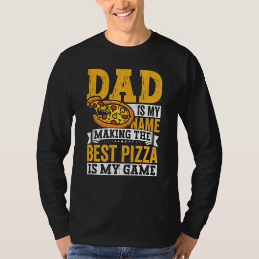 Pizza  for Dad Humor for Father's Day  3 Tシャツ (正面)