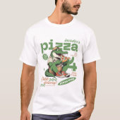 Pizza free delivery tシャツ (正面)