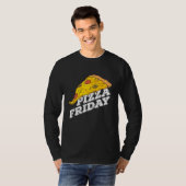 Pizza Friday Pizza Tシャツ (正面フル)
