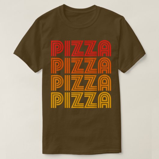 Pizza Funny Slice Pizzeria Apizza Party Hot Cheese Tシャツ (デザイン正面)