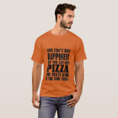 pizza=happiness tシャツ (正面フル)