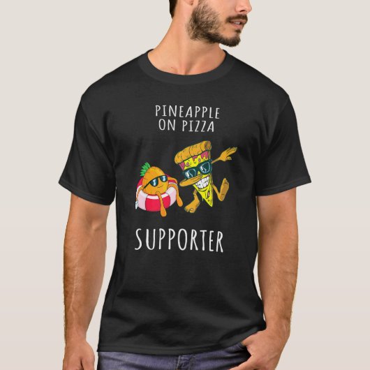 Pizza Hawaii Pineapple Pizza Food  11 Tシャツ (正面)