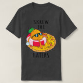 Pizza Hawaii Pineapple Pizza Food 699  Tシャツ (デザイン正面)