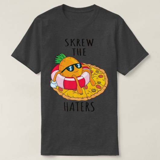 Pizza Hawaii Pineapple Pizza Food 699  Tシャツ (デザイン正面)