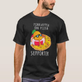 Pizza Hawaii Pineapple Pizza Food  9 Tシャツ (正面)